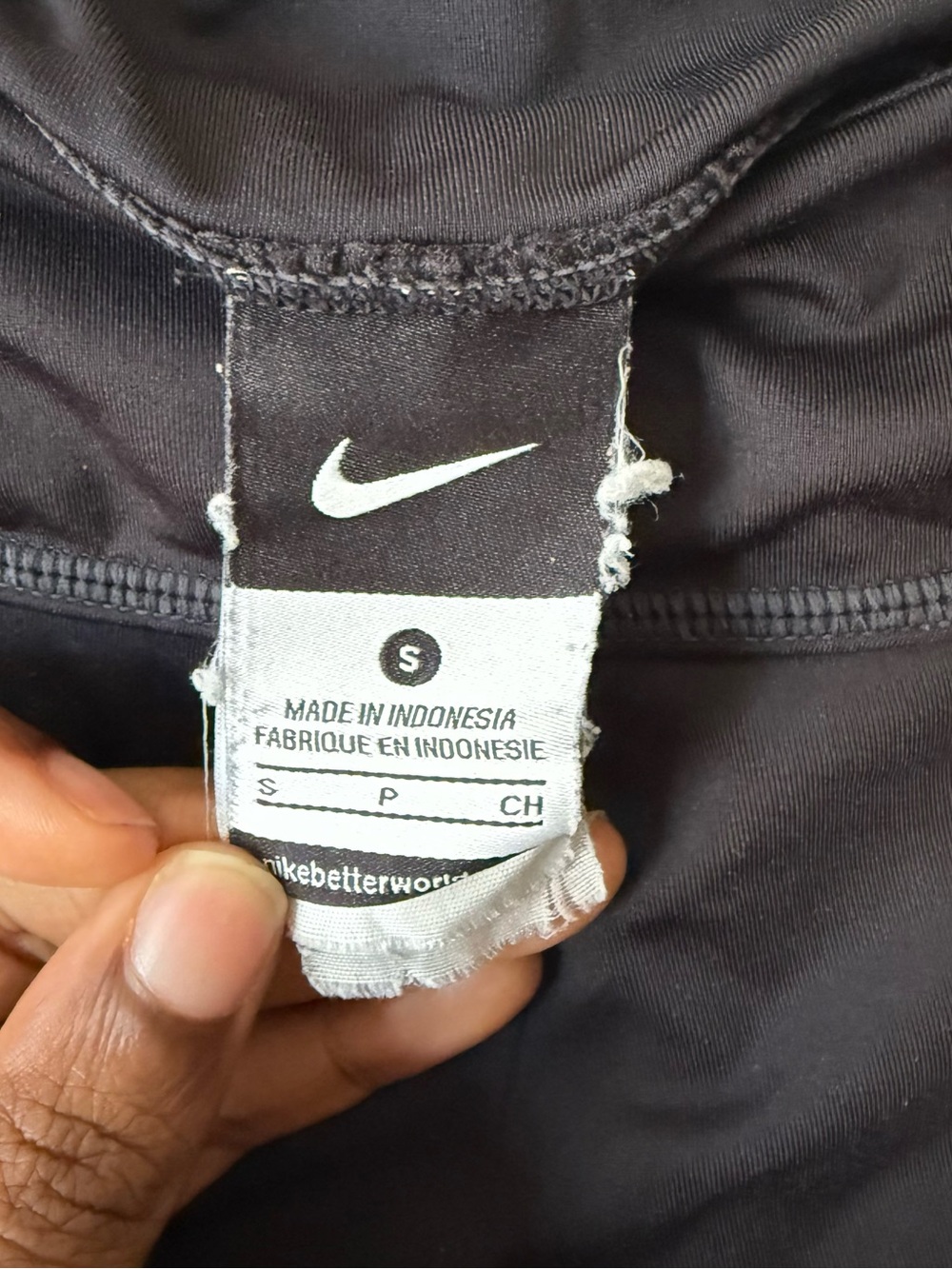 Nike Black Women’s Dri-FIT Athletic Shorts - Picture 6 of 6